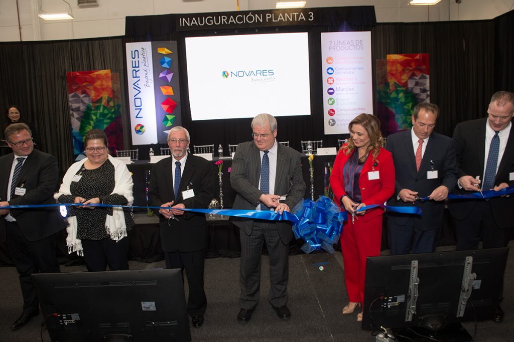 2018年2月27日，Novares公司庆祝其在奇瓦瓦（Chihuahua）的第三家墨西哥生产工厂开业，从而其在墨西哥的工厂总数达到五家。